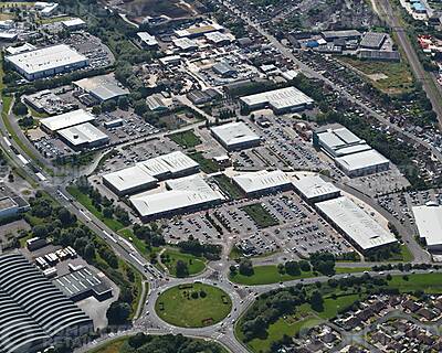 The Challenge – aerial view of the site
